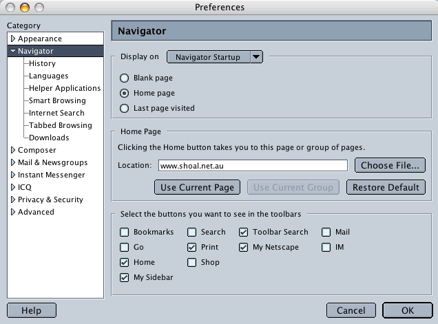 Netscape 7.2